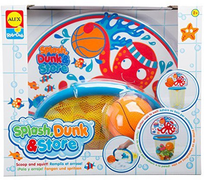 

Alex Toys Rub a Dub Splash Dunk & Store Bath Toy(Multicolor)