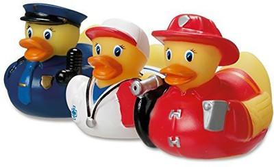 

Munchkinz 3 Pack Hero Mini Ducks Bath Toy(Multicolor)