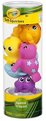

Crayola Mzb Bath Squirter Size Ea Mzb Bath Squirters Bath Toy(Multicolor)