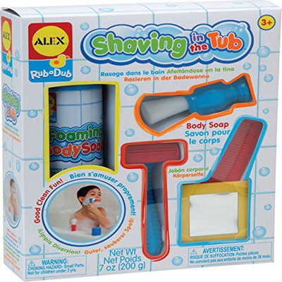 

Alex Toys Rub a Dub Shaving in the Tub Bath Toy(Multicolor)