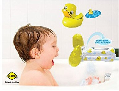 

Kel-Gar Tubbly Bubbly Inflatable - Ducky Bath Toy(Multicolor)