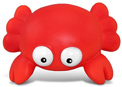 

Puzzled Bath Buddy Red Crab Water Squirter Bath Toy(Red)