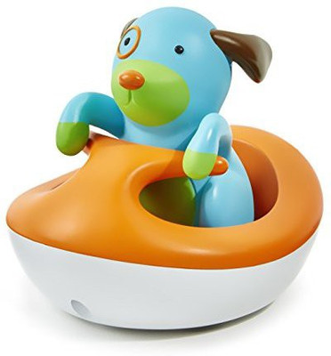 

Skip Hop Zoo Bath Rev-Up Wave Rider, Dog Bath Toy(Multicolor)
