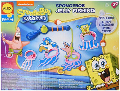 

Alex 807Sb Spongebob Jelly Fishing Toy Bath Toy(Multicolor)