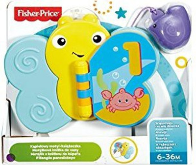 

Fisher-Price Butterfly Bath Book Bath Toy(Multicolor)