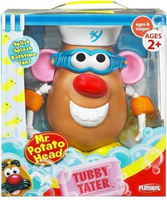 

Playskool Mr. Potato Head Bath Time Spud - Tubby Tater Bath Toy(Multicolor)