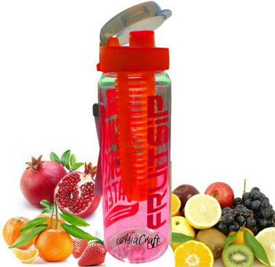 

Friendskart Fruit Infuser In Red Colour Best Use In Jogging, School,Office,College,Travelling,Gym 700 ml Sipper(Pack of 1, Red)