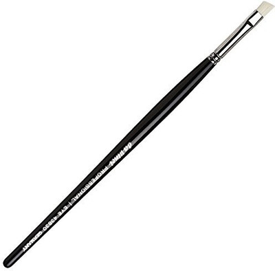 

Da Vinci Brushes Cosmetics Series 43830 Professional Eyebrow Brush, Angled Natural Hair With Long Handle(Pack of 1)