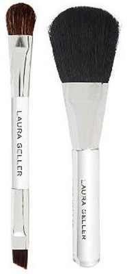 

Laura Geller Set Of Mini Powder Brush And Mini Double-ended Shadow/liner Brush(Pack of 2)
