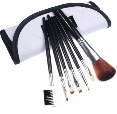 

So Beauty Vov Flawless Powder Blush Cosmetic Synthetic Makeup Brush Set With Bag(Pack of 7)