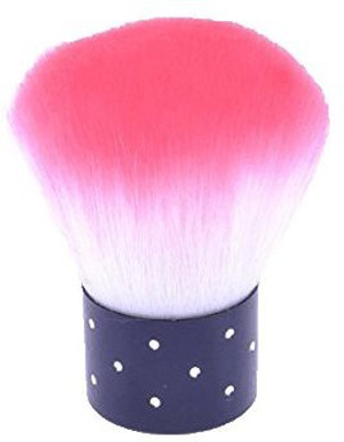 

Niceeshop Mini Rhinestones Cosmetic Nail Art Dust Remover Face Brush,pink&white for Ladies(Pack of 1)