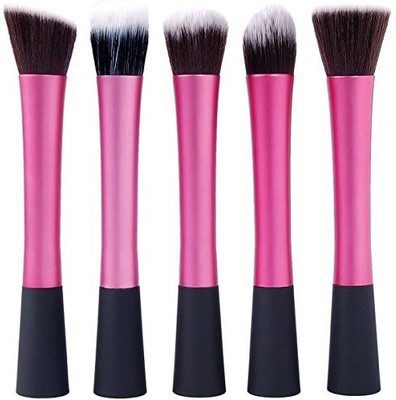 

Youngman Powder Blush Foundation Contour Makeup Brushes Set Cosmetic Tool(Pack of 5)