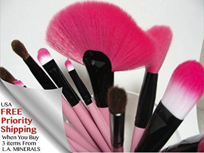 

L.a. Minerals Make Up Brush Set for Women's(Pack of 24)