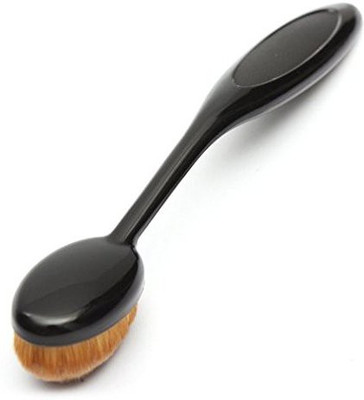 

GYBest Hot Sale Oval Cosmetic Makeup Face Cream Powder Makeup Tool Powder Blusher Toothbrush Curve Brush(Pack of 1)