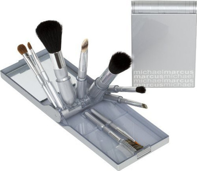 

Michael Marcus Cosmetics Travel Brush Set for Women's(Pack of 9)