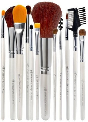 e.l.f E.l.f. Essential Professional Complete Set Of 12 Brushes(Pack of 12)