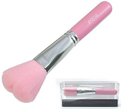 

Pana Super Soft Premium Quality Heart Sharp With Pink Wood Handle Powder & Cheek Brush Perfect(Pack of 1)