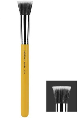 

Bdellium Tools Studio Line Duet Fiber Foundation Brush, Yellow(Pack of 1)