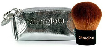 

Afterglow Cosmetics Professional-grade Vegan Brushes | Kabuki Brush With Purse(Pack of 1)