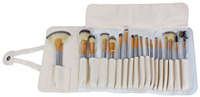

Niceeshop Professional Foundation Makeup Cosmetics Brushes Tool Set With Beige Pouch Case Bag(Pack of 18)