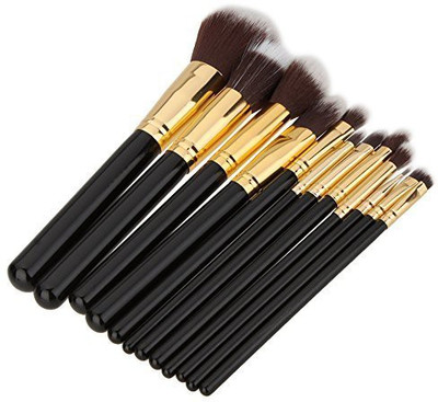 

Anself Professional Wood Blending Makeup Brush Kit Cosmetic Set(Pack of 12)