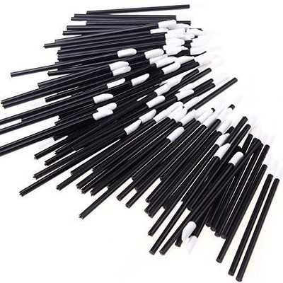 

Click Down 100x Disposable Makeup Lip Brush Lipstick Gloss Wands Applicator Perfect(Pack of 100)