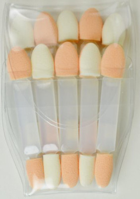 

Trim Silk Double Ends Cosmetic Applicators W/ Storage Pouch(Pack of 10)