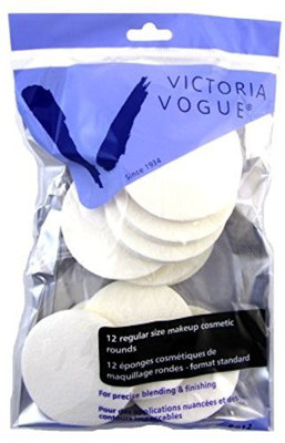 

Victoria Vogue Cosmetic Rounds Latex 12s Regular Size(Pack of 3)