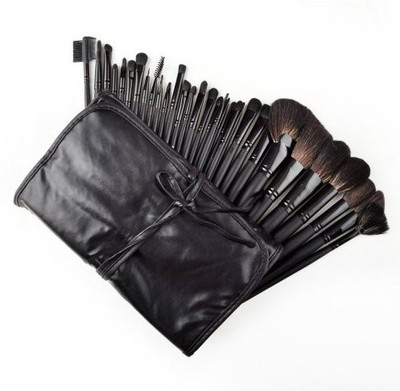 

Megashopping Black Rod Makeup Brush Cosmetic Set Kit(Pack of 32)