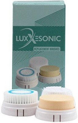 

Luxesonic Replacement Brushes For Face Cleansing Ultrasonic Exfoliation(Pack of 3)