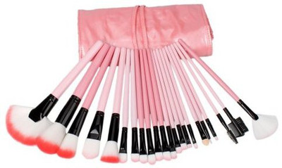

Kupoo Professional Pink Makeup Brush With Bag Case Pouch(Pack of 22)