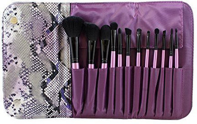 

Morphe Brushes Purple Set W/ Snakeskin Case - Set 693(Pack of 12)