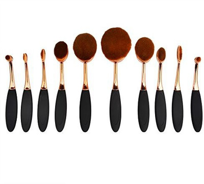 

Peleustech� Womens Exquisite Powder Brush Set Makeup Brush Making-up Tool(Pack of 10)