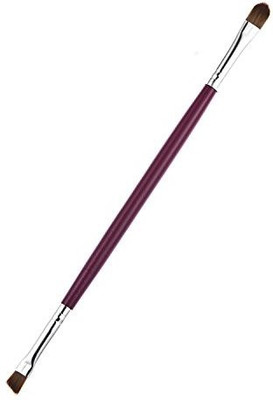 

Shari Professional Makeup Brush Kabuki Pink Plastic Comestic Eyeshadow & Oblique Eyebrow Brush(Pack of 1)