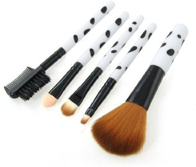 

Uxcell 5-in-1 Makeup Set Blusher Eyebrow Comb Eyeshadow Applicator, 0.07 Pound(Pack of 5)