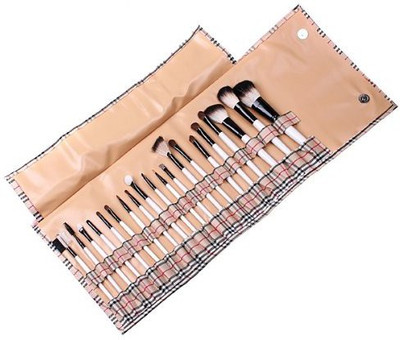 

Kingzer Makeup Brushes Set Kit Eyebrow Lip Eyeshadow Soft Cosmetic Case(Pack of 20)