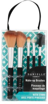 

Danielle Exotic Escapes Make Up Brush Set With Stand, Blue(Pack of 5)