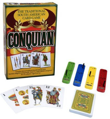

Pressman Toy Conquian Card Game(Multicolor)