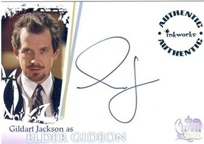 

Inkworks Charmed Destiny Autograph Card A8 Gildart Jackson(Multicolor)