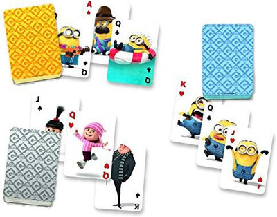 Cardinal Industries Minions Card Tin (Pack Of 3)(Multicolor)