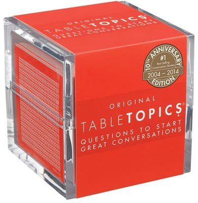 

TableTopics Original - 10Th Anniversary Edition: Questions To Start Great Conversations(Multicolor)