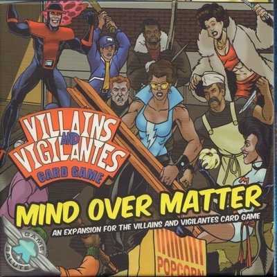 

Game Salute Villains & Vigilantes Card Game: Mind Over Matter(Multicolor)