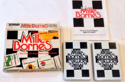 

Parker Brothers Mille Bornes The French Auto Race Card Game(Multicolor)