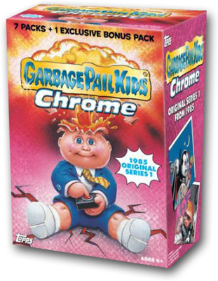 

Garbage Pail Kids 2013 Chrome Value Box, 7 Packs And 1 Exclusive X-Factor Pack!(Multicolor)