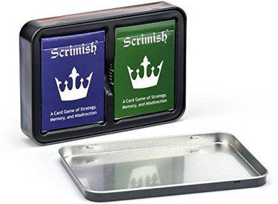 

Nexci Scrimish Tin Carrying Case (No Decks Included)(Multicolor)