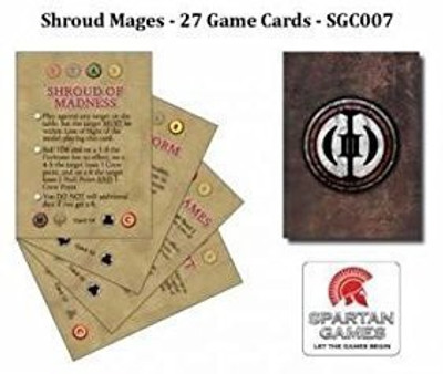 

Spartan Games Shroud Mages Game Cards(Multicolor)
