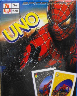 

Spiderman Uno Card Game(Multicolor)