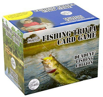 

Deadeye Hunter Trivia Deadeye Fishing Trivia Card Game(Multicolor)