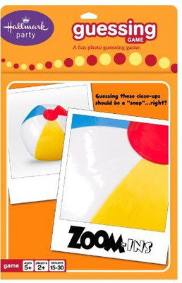 

Hallmarc Zoom-Ins Guessing Card Game Party Accessory(Multicolor)