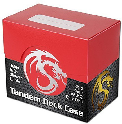 

BCW Supplies Red Tandem Deck Case(Multicolor)